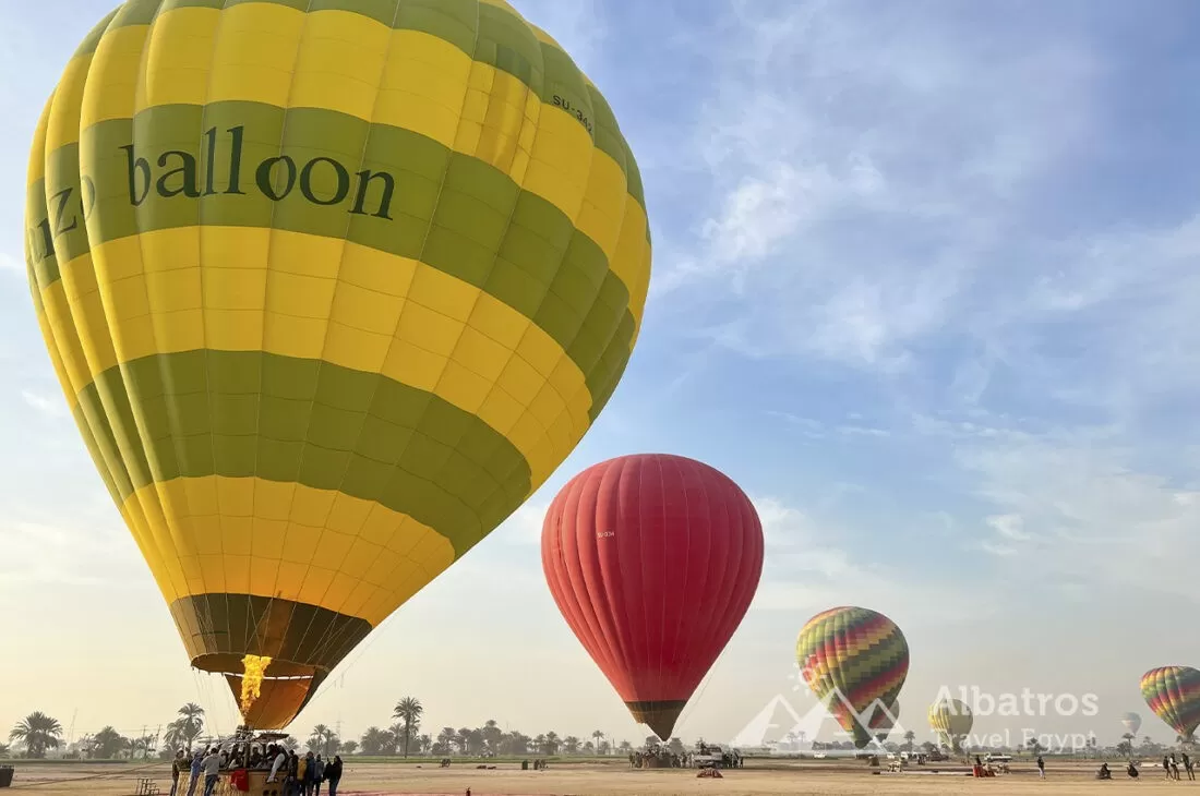 Hot air balloon to Luxor from Hurghada-100