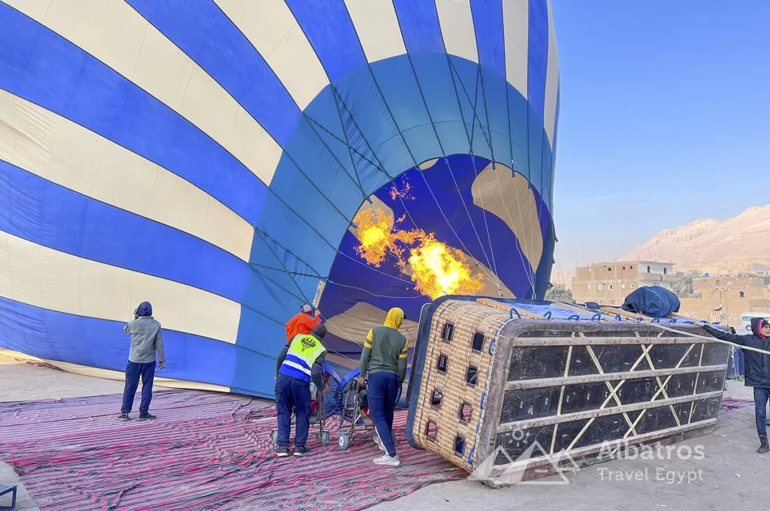 Hot air balloon to Luxor from Hurghada-70