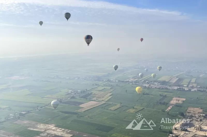 Hot air balloon to Luxor from Hurghada